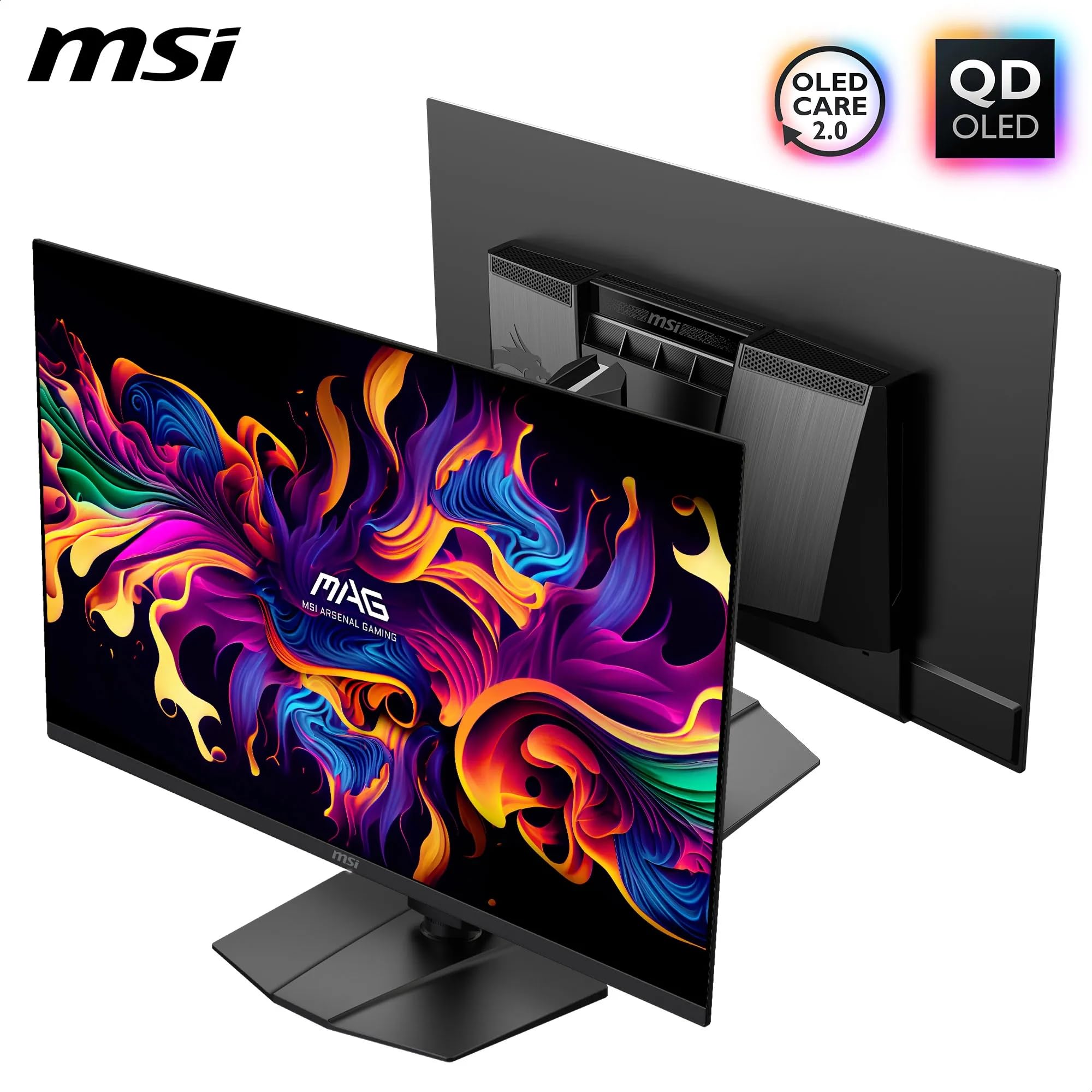 MSI MAG 322UP QD-OLED E16 32-Inch 4K UHD Gaming Monitor, 3840x2160
